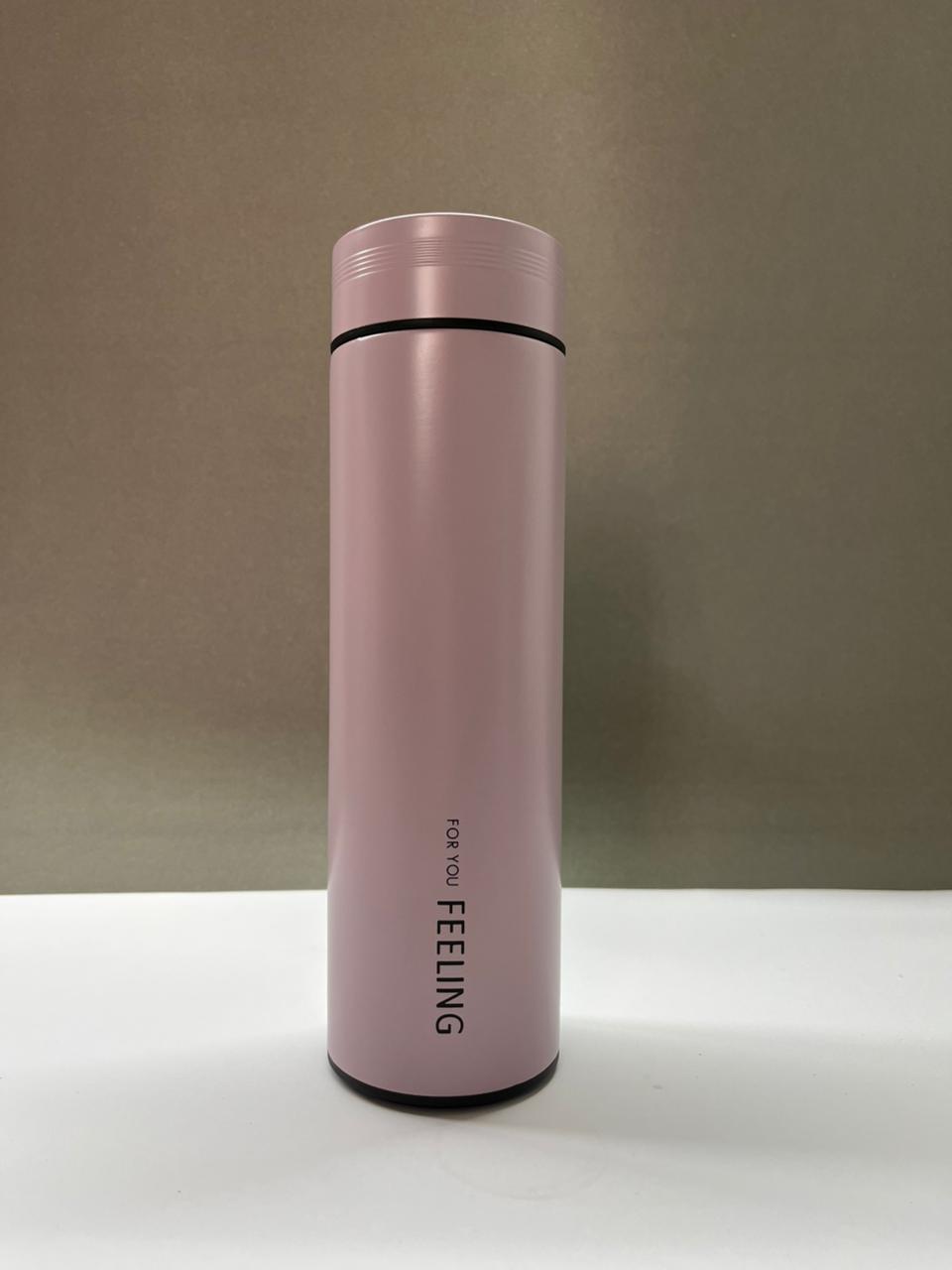 Termo “For You Feeling” – 450 ml con colador + stickers decorativos