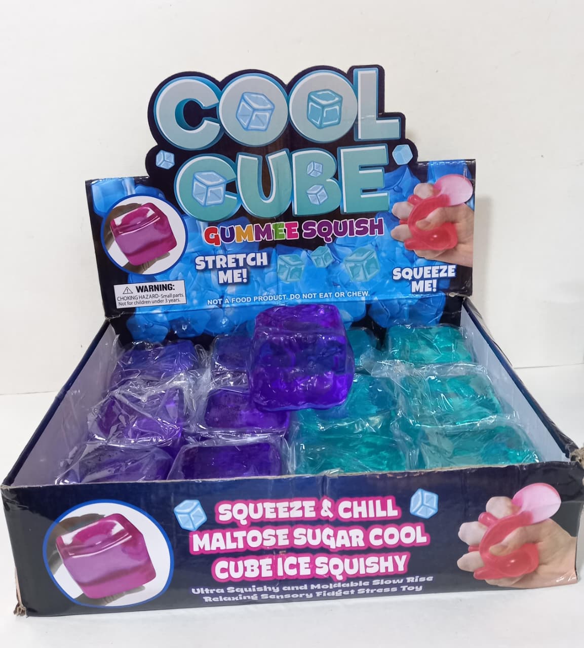 SQUISHY CUBO HIELO