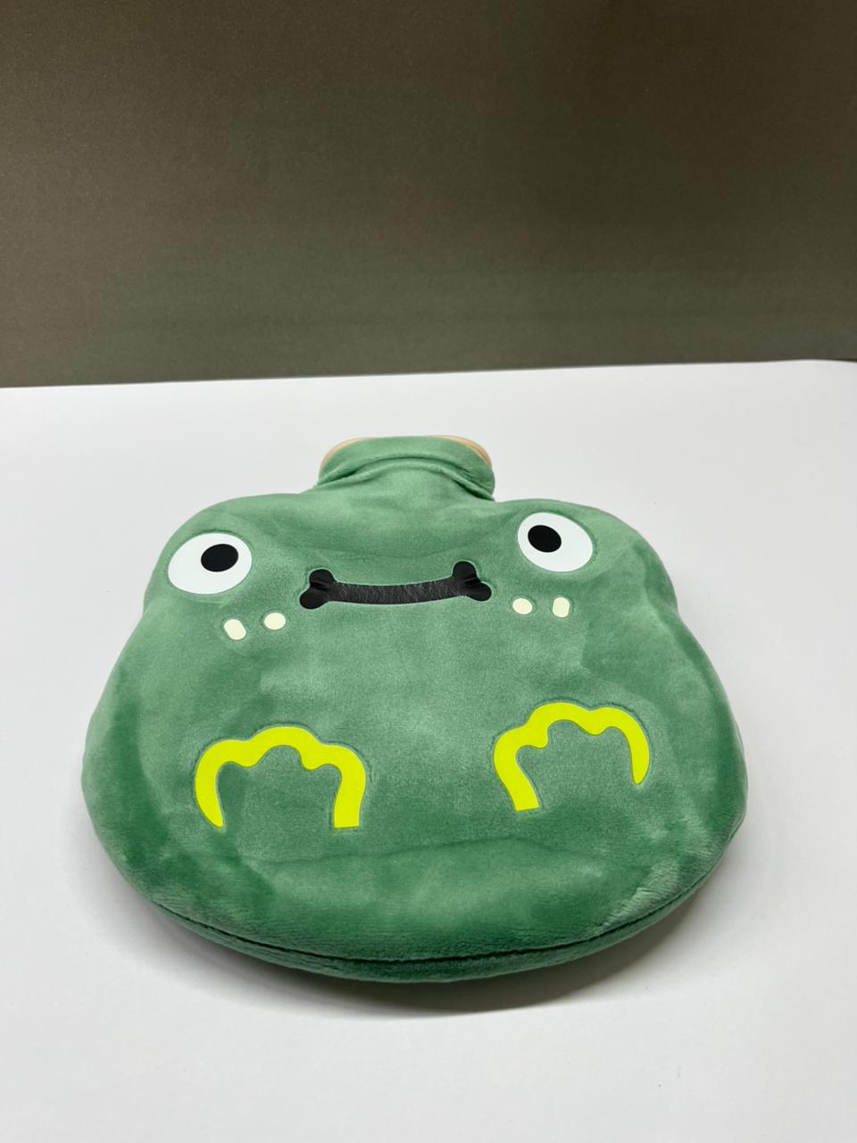 Bolsa de agua caliente con funda de peluche