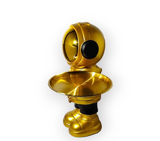 Astronauta con bandeja