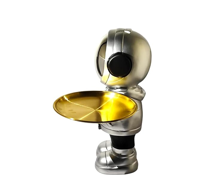 Astronauta con bandeja