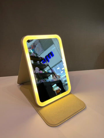 Espejo de Maquillaje con Luz LED – 3 Intensidades