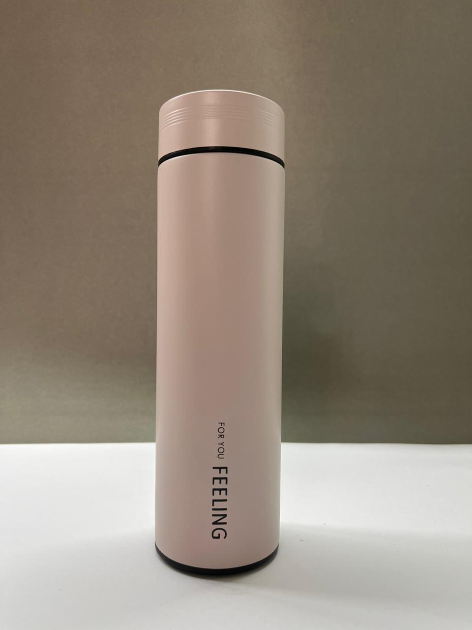 Termo “For You Feeling” – 450 ml con colador + stickers decorativos