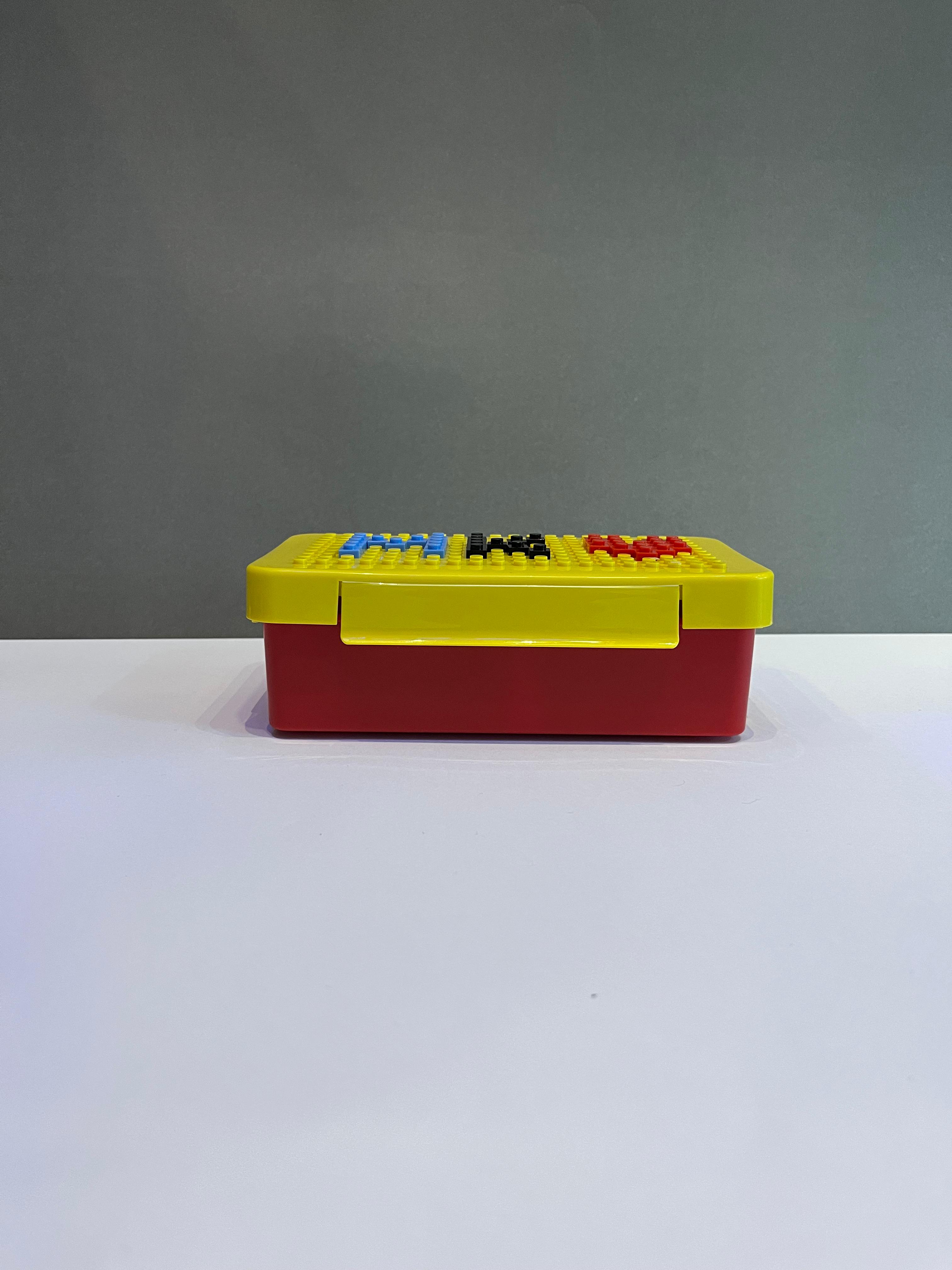 Lonchera Tipo LEGO con Piezas Interactivas