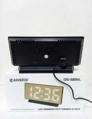 RELOJ DIGITAL MADERA