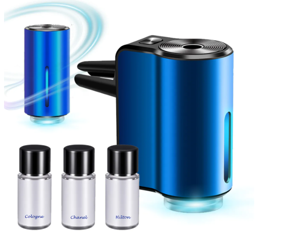 Difusor Inteligente para Carro con Luz LED y Aromatización Automática