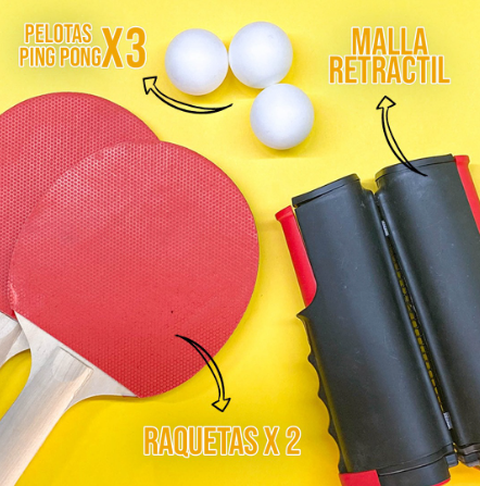 Ping pong portátil