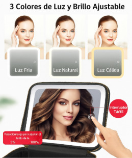 NECESER ESPEJO LUCES