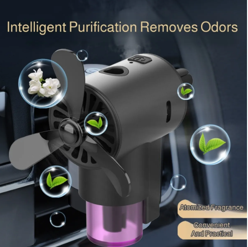 Difusor Purificador Inteligente para Carro con Ventilador