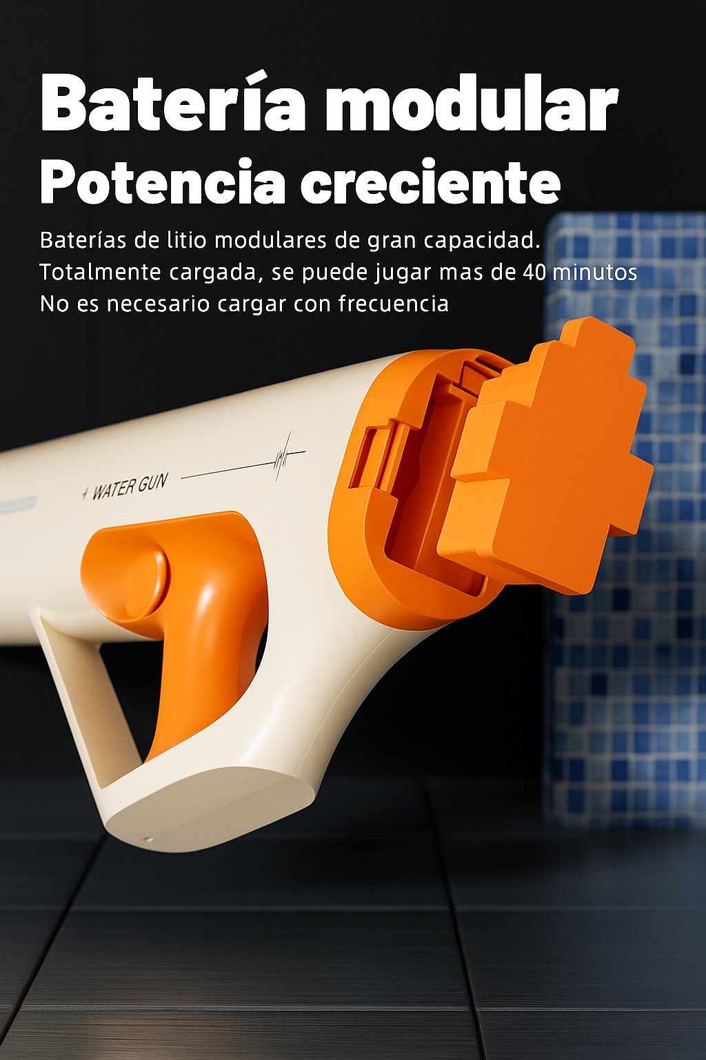 Pistola de Agua Eléctrica