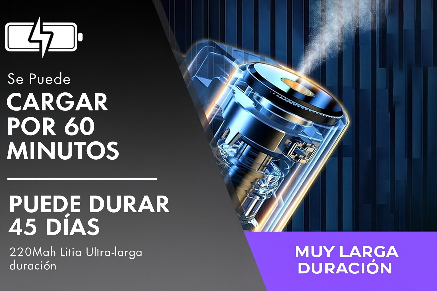 Difusor Inteligente para Carro con Luz LED y Aromatización Automática