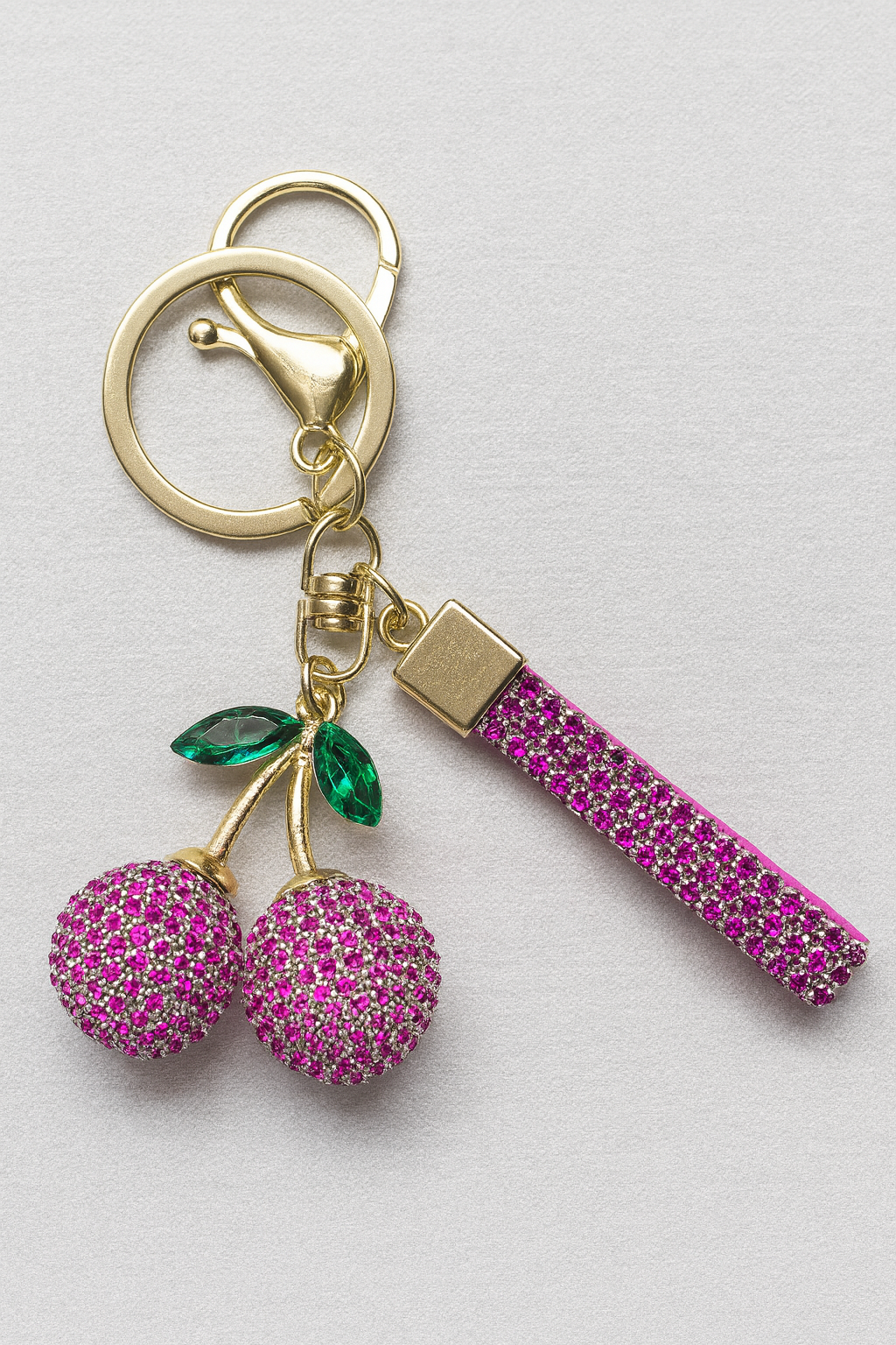 LLAVEROS CEREZAS BRILLANTES