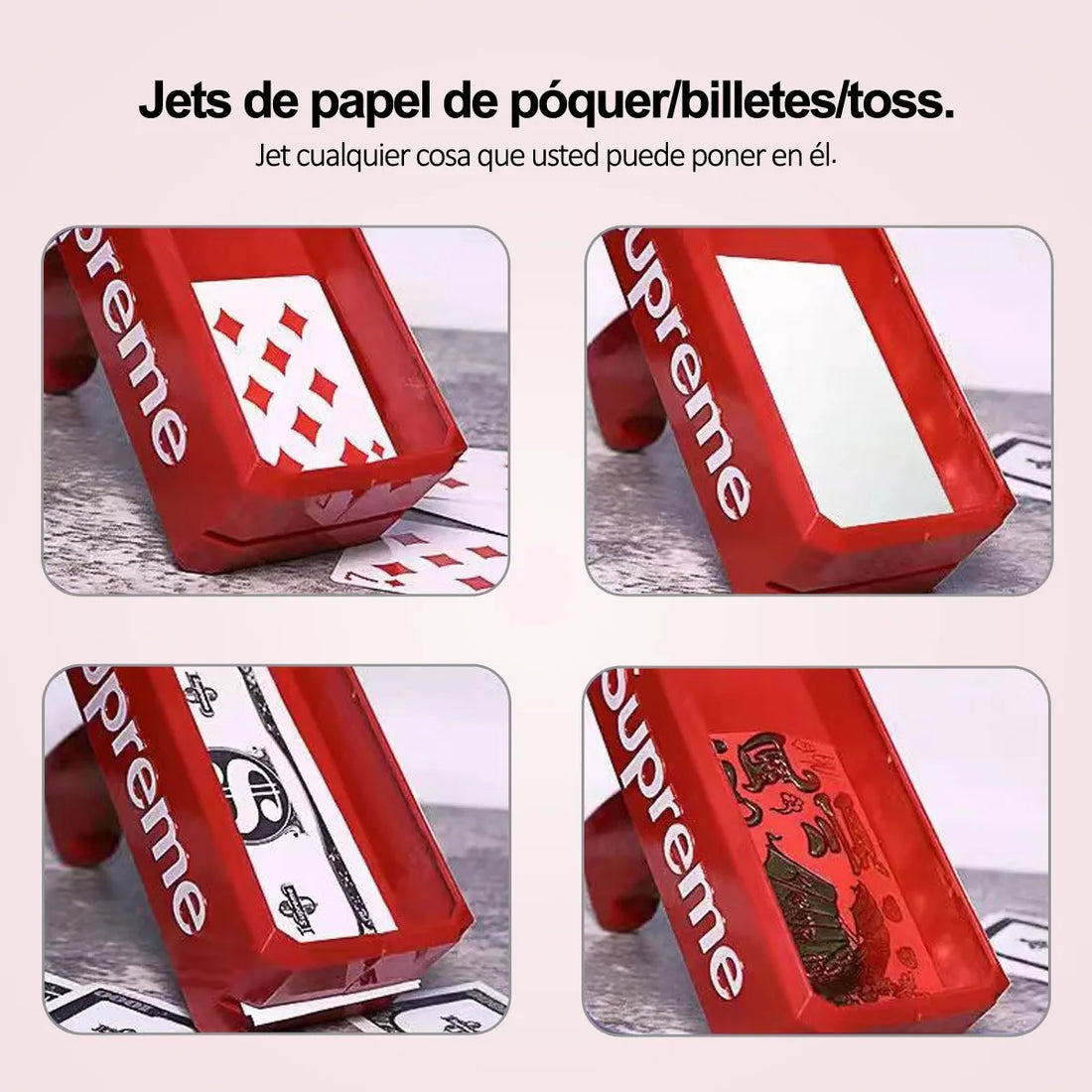 Lanzador de billetes Supreme