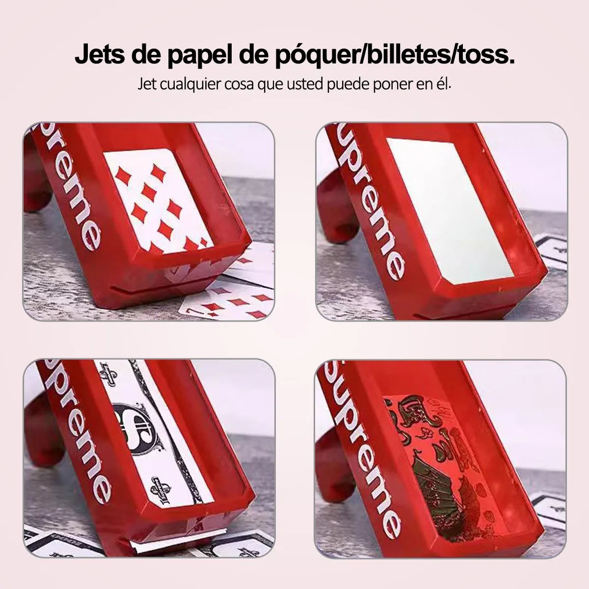 Lanzador de billetes Supreme