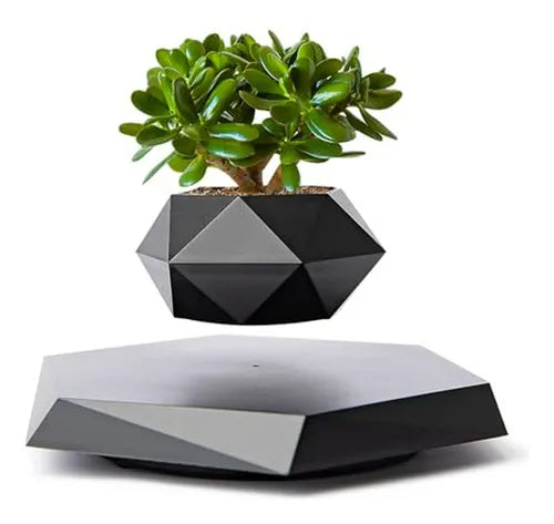 Maceta Flotante Levitacion Magnetica