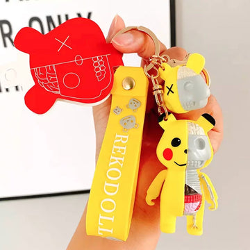 Llavero Oso Anatomico