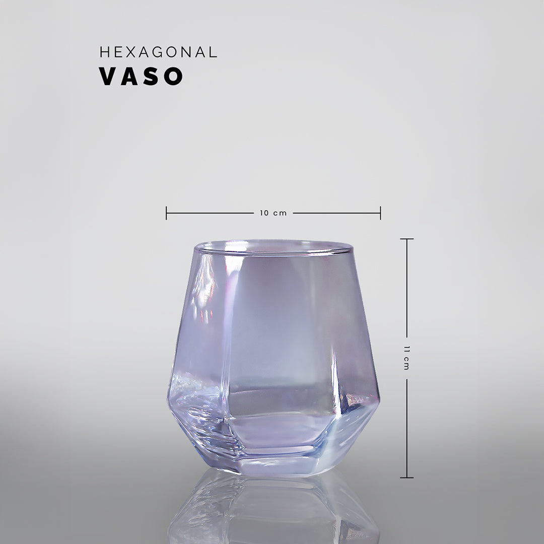 Vaso hexagonal