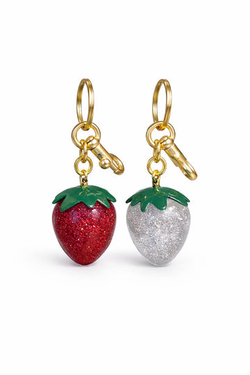 Llavero fresa Glitter