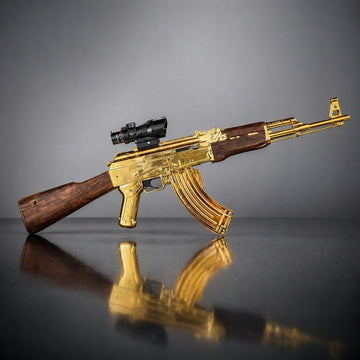 LANZADOR AK47 DORADA