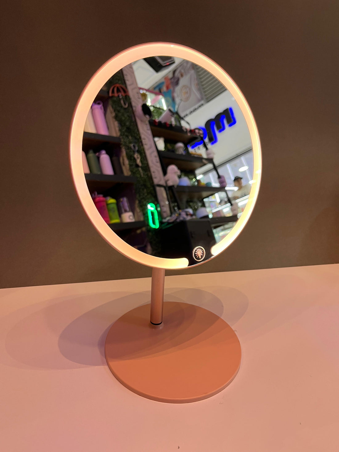 Espejo de Maquillaje LED Redondo