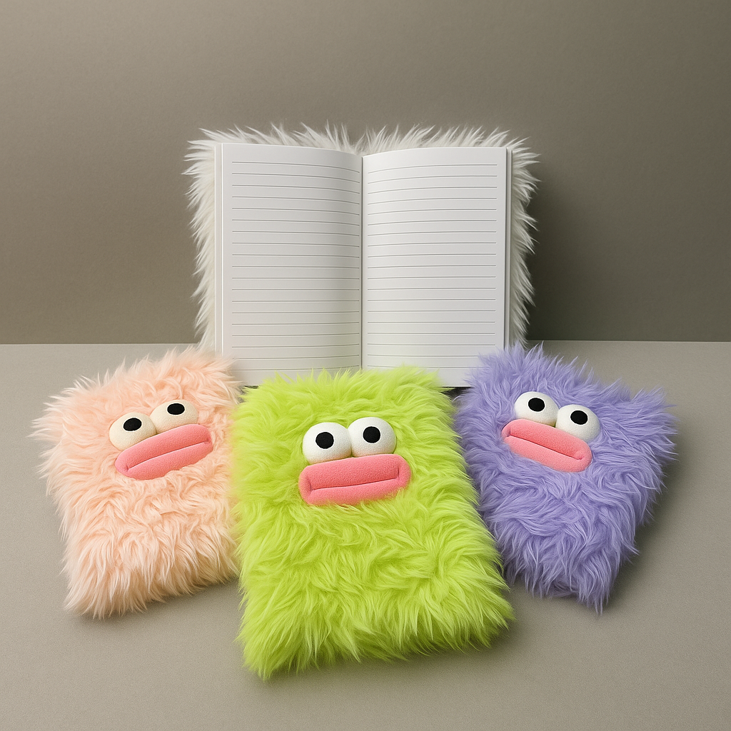 Cuaderno Peludo Monstruo