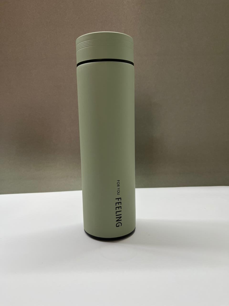 Termo “For You Feeling” – 450 ml con colador + stickers decorativos