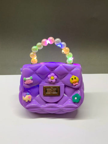 Bolso Jelly Luminoso con Decoraciones Kawaii ✨🦄