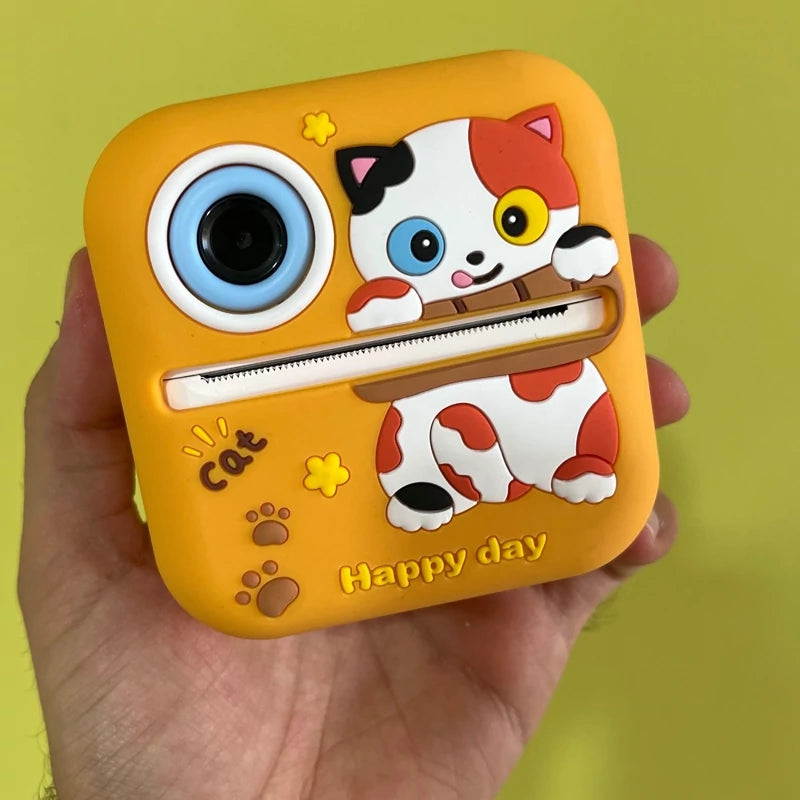 Cámara Infantil Térmica – Impresión Instantánea, Juegos, Música y Video